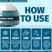 Coach Soak Cryo Ball Cold and Heat Therapy Recovery Kit