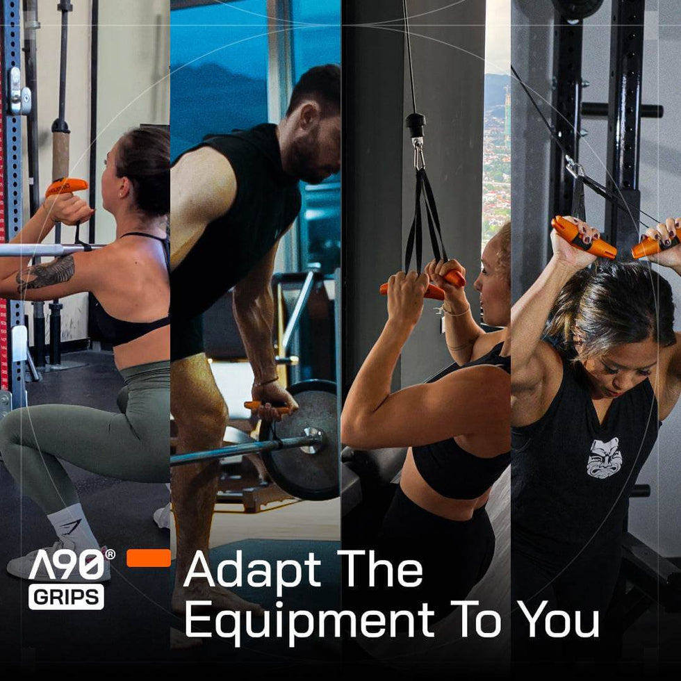 Angles90 Grips | Rotating Cable Attachment for Pain-Free Training ...