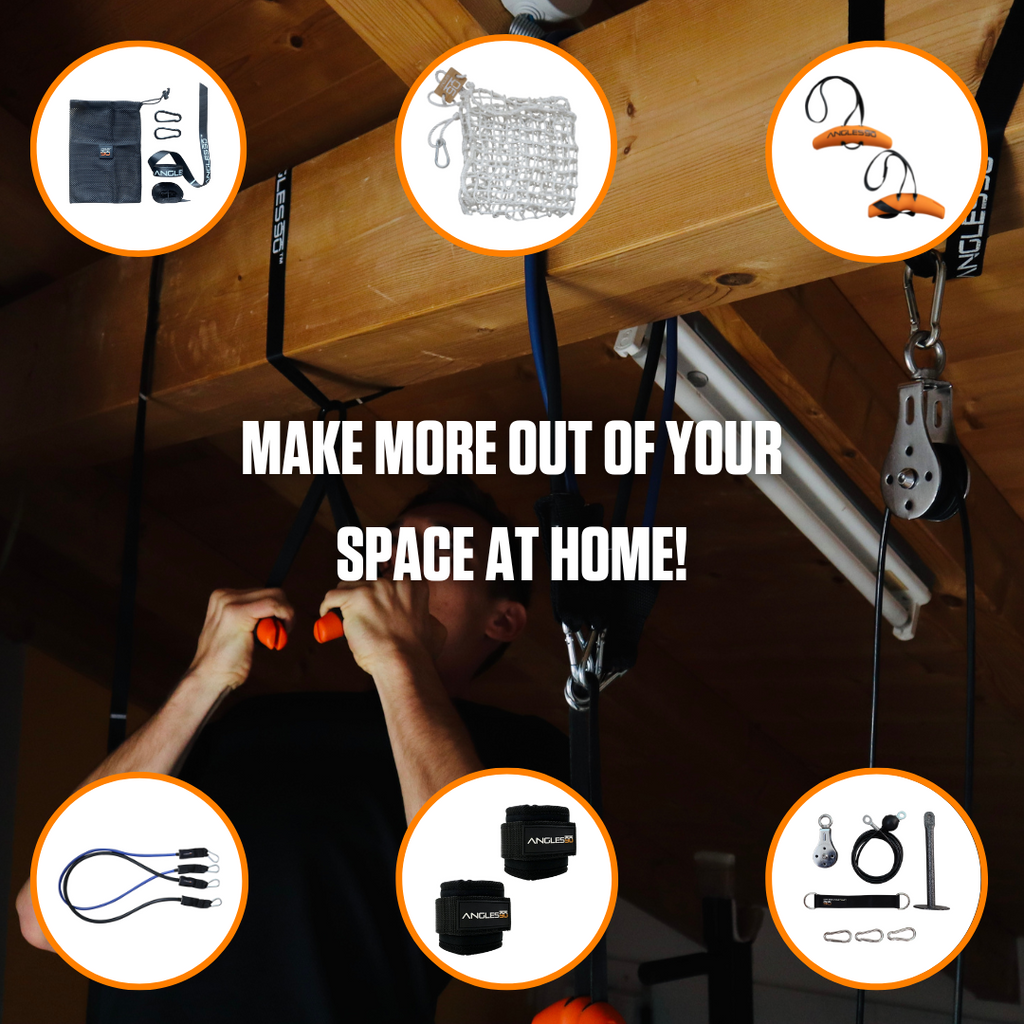 Optimize your living space with smart storage solutions - get creative and tidy up with hanging gadgets, organizers, and A90 Home Gym Sets!